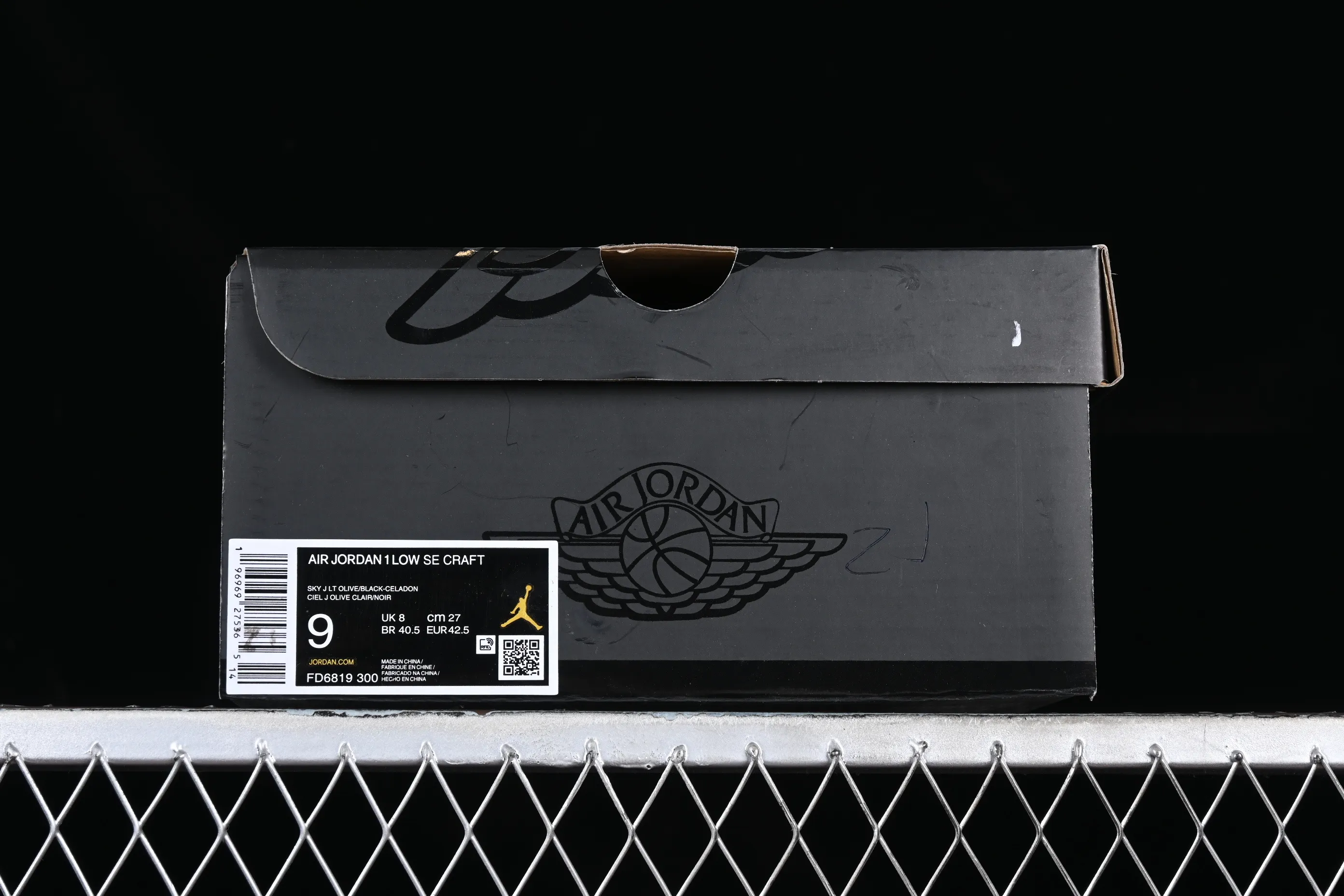 All categories Air Jordan Jordan series basketball shoes Air Jordan 1 Low Z version Air Jordan 1 Low Craft SE "Light Olive" AJ1 Joe 1 military deconstruction style low-top cultural casual sneakers FD6819-300